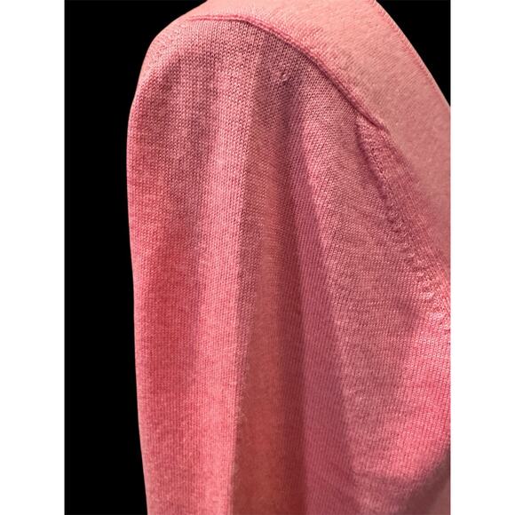 Audrey Talbott 100% Cashmere Keyhole Sweater Top L - Picture 4 of 6